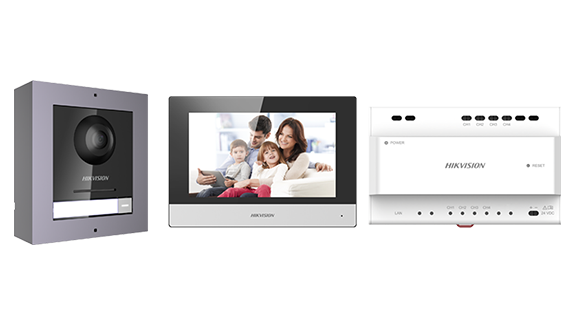 Hikvision video intercom system building communication