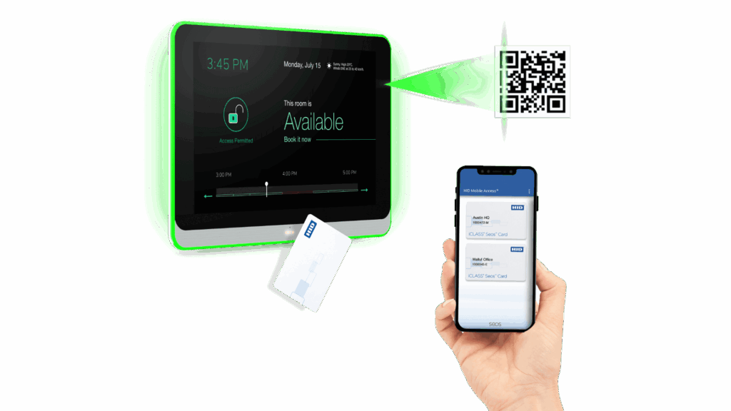 Multi-screen digital signage network for smart building