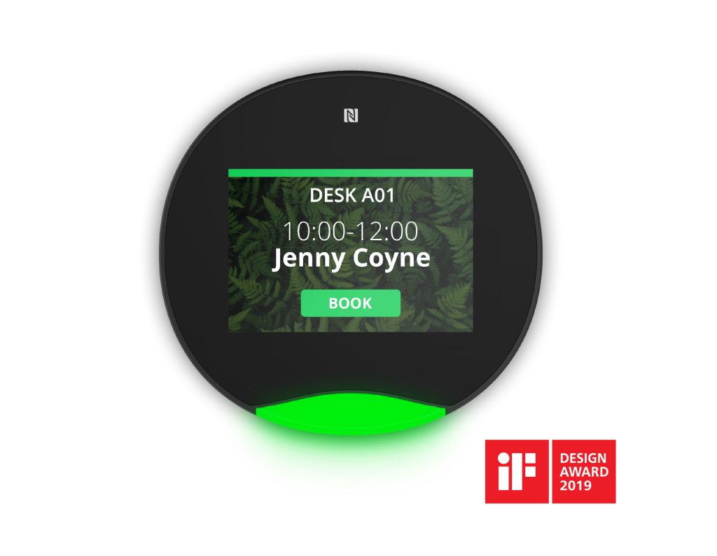 TD-0350 NFC panel PC with status LED
