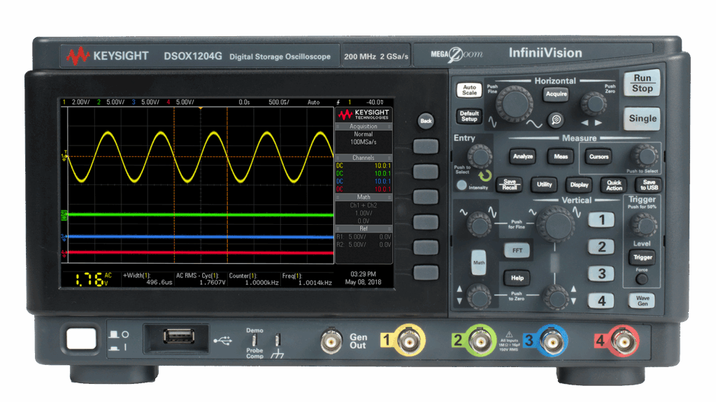 Keysight InfiniiVision 1000 X-Series oscilloscope