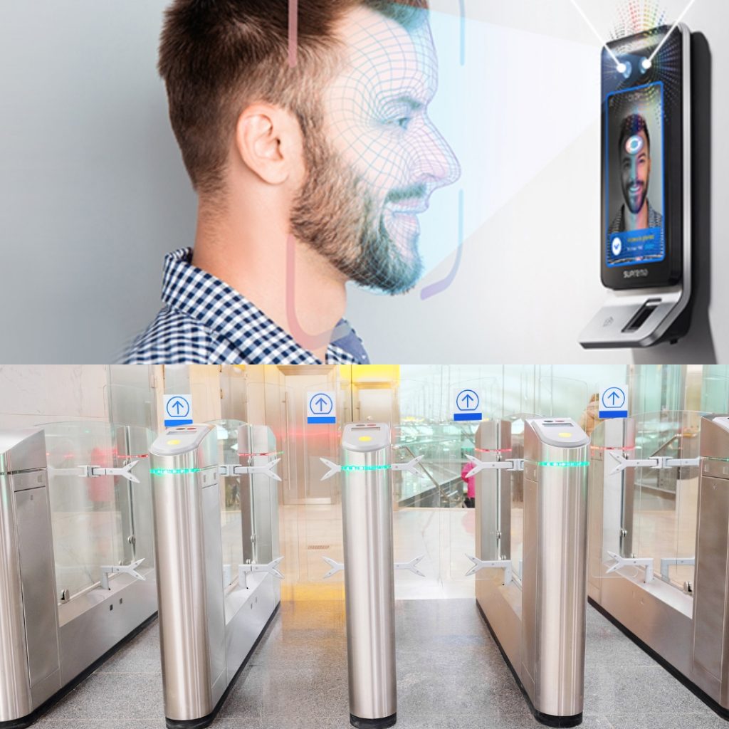 Access control integration with visitor management system for secure entry management
