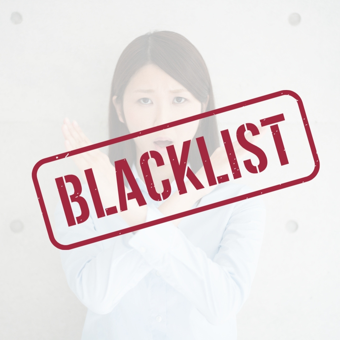 Blacklist feature in visitor management system for blocking unauthorized or restricted visitors
