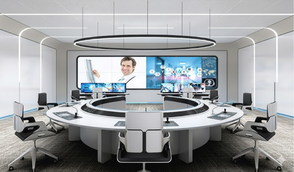 Intelligent Consoles with Free Splicing and Smart Control System