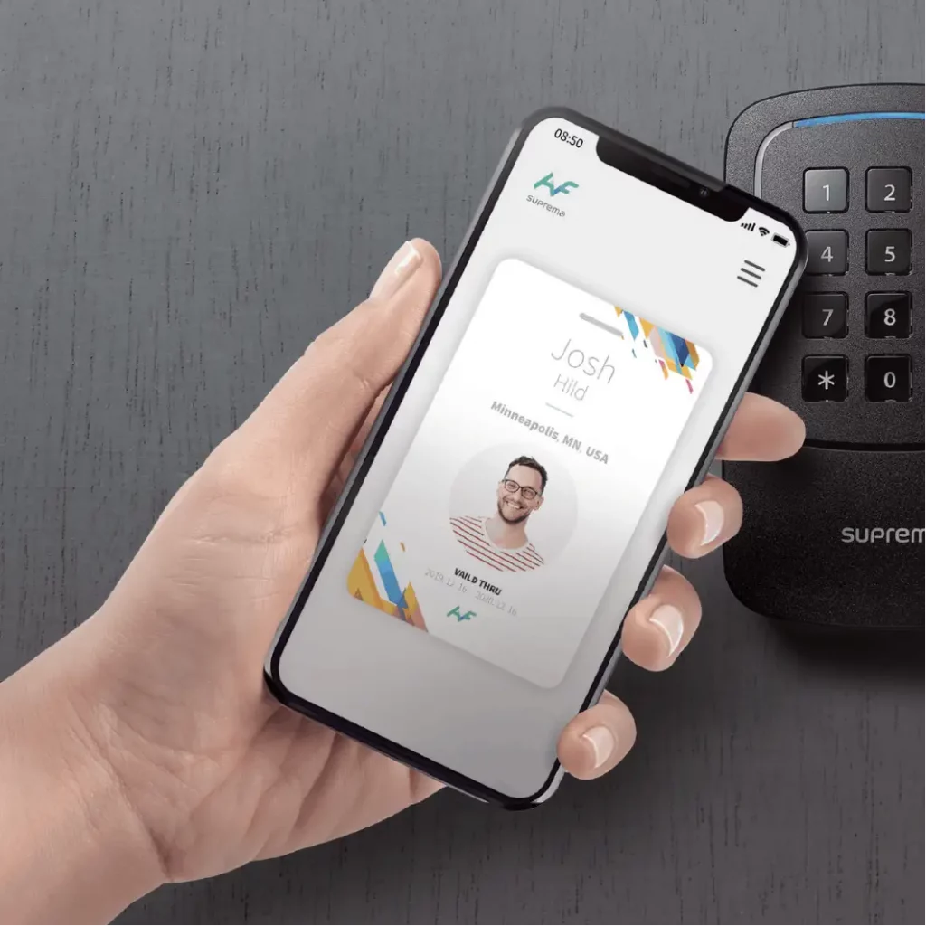 Suprema mobile access control solution